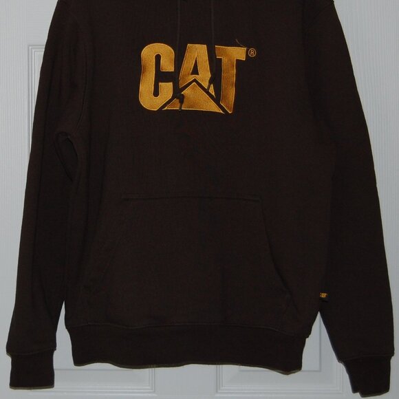 CAT Hooded Heavy Sweatshirt, Unisex M (45" Bust) - Picture 6 of 7
